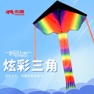 Cross-border e-commerce Amazon kite Weifang Yongjian kite triangle kite easy to fly factory swallow