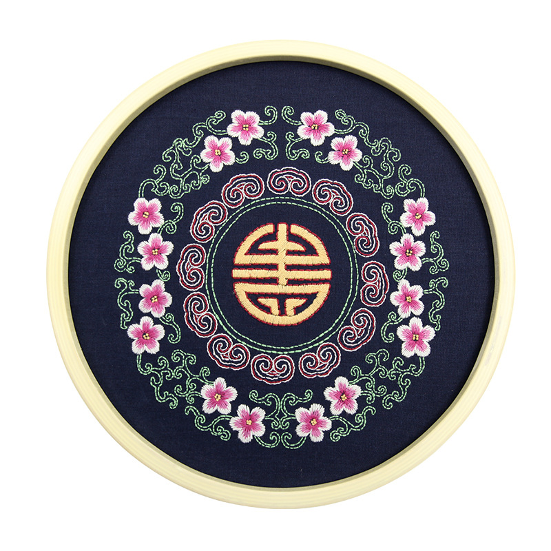 Bordado de dedo DIY paquete de material Lu Bordado mujeres embarazadas bordado colgando pintura punto de cruz Diamante pintura paquete de material de pintura