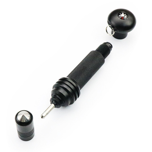 Portable car window breaker wholesale outdoor tungsten steel striker multi-function car carry-on escape safety hammer push type