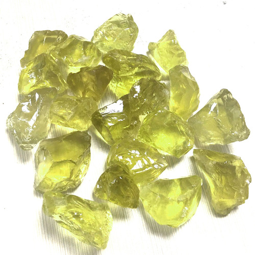 Wholesale natural citrine rough stone, mineral crystal lemon yellow aromatherapy diffuser, decorative natural citrine gravel