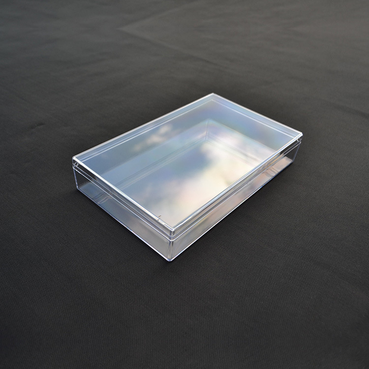 厂家供应食品包装盒 水晶盒 水果包装盒180x110x33PS长方形塑料盒