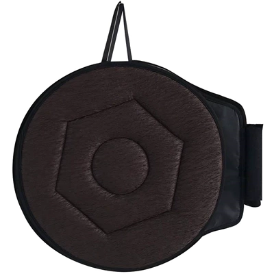 360-Degree Car Rotating Creative Four-Season Seat — Multi-function pad - diamond-brown