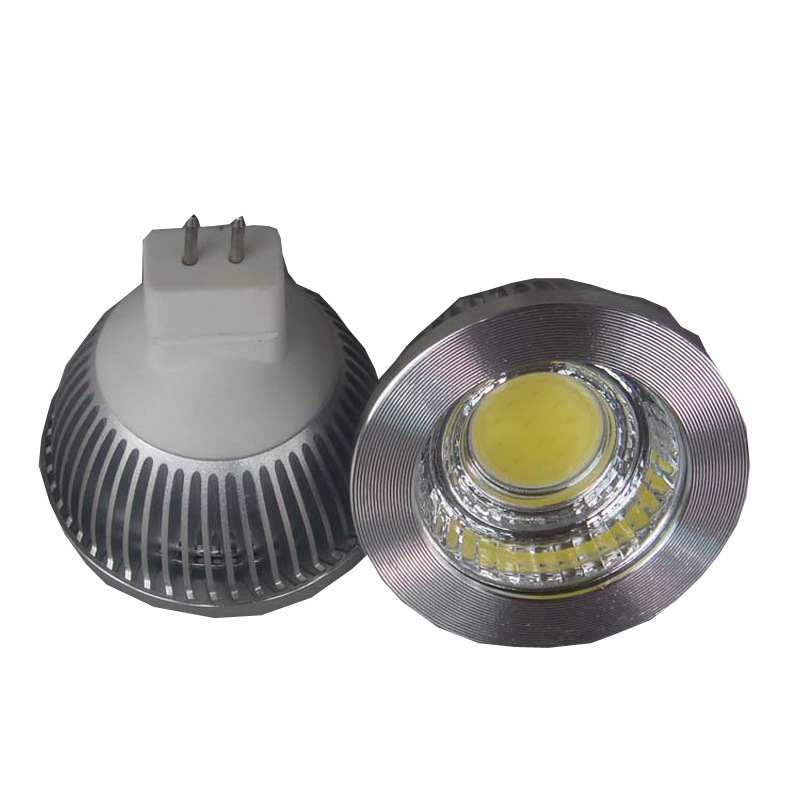 E-commerce COB spot light 5W MR16 12VAC/DC LED light with multiple lenses high brightness 2-year warranty