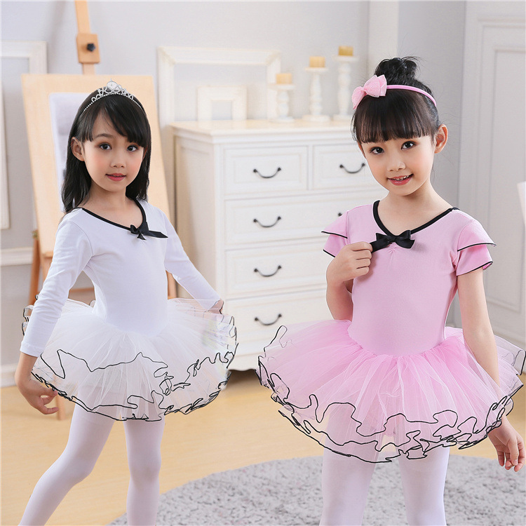 Dance Clothes Children's Girls Ballet Skirt Children's Training Clothes Mesh Princess Dance Skirt Shape Clothes Dancing Clothes