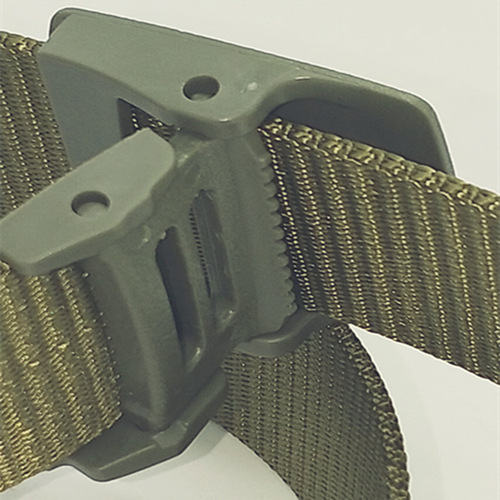 Nylon belt tactical outdoor non-iron non-magnetic belt electronics factory security inspection plastic buckle manufacturer direct sale