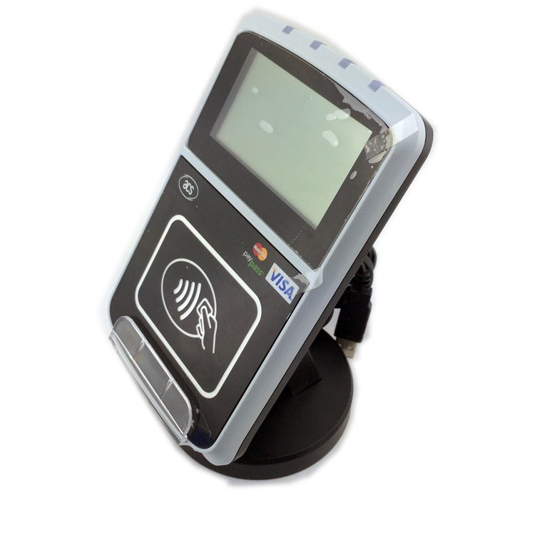 ACR123U 感应CPU卡RFID读卡器 读写器带液晶屏3个PSAM卡槽