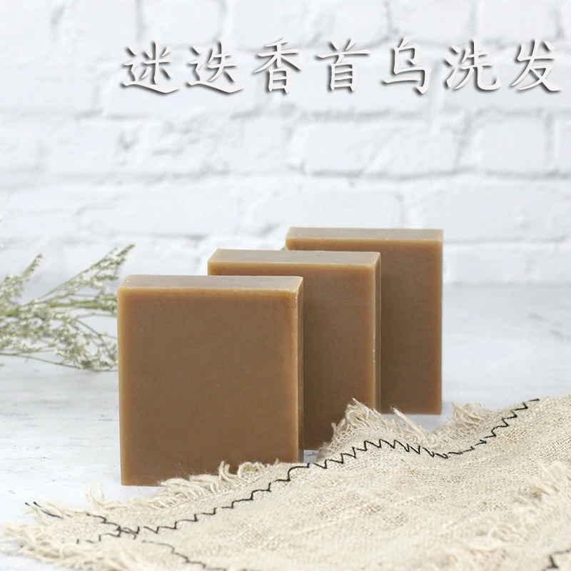 Холодный шампунь и туалетное мыло ручной работы Rosemary Polygonum Multiflorum фабрика в наличии Оптом Уход за волосами пушистые