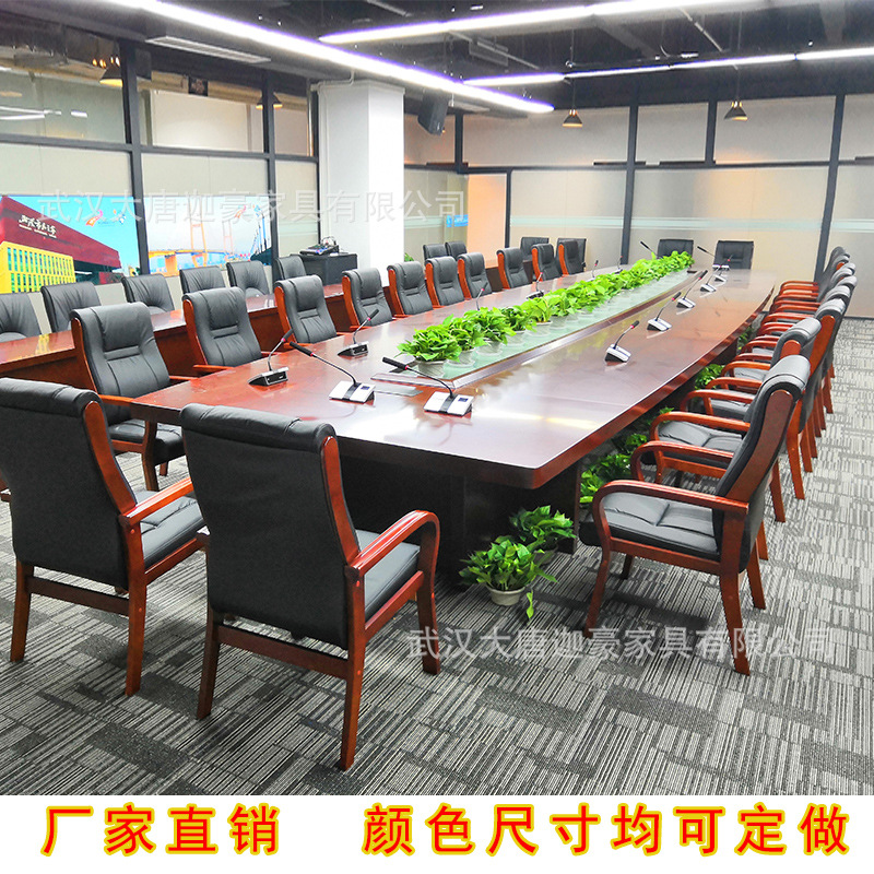 Conference Table, Painted Conference Table, Office Desk, Large Table, Reception Business Table, Veneered Conference Table, in Stock