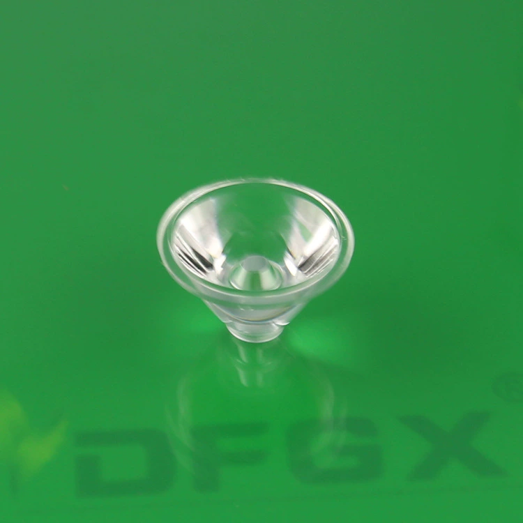 Поставка 20-миллиметровой линзы с яркой поверхностью из песка с поверхностью в полоску с источником света CREE-XPE 3535 3030 2525