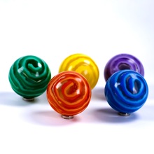 维克多45号弹力球 10个 儿童安全认知玩具弹跳球小礼品透明跳跳球