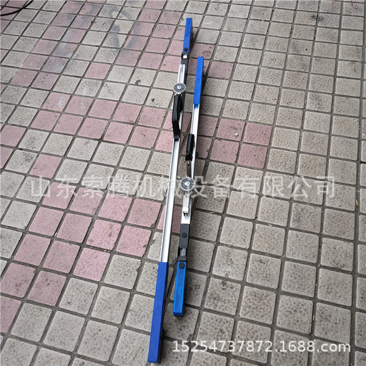 高精度钢轨测量尺 轨距尺 1435铁路轨距尺 窄轨铁路轨距尺