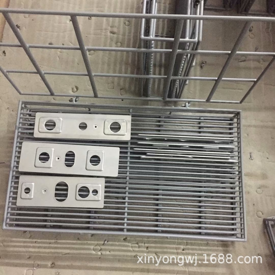 新永直供新能源电池铝壳专用清洗篮带盖子超声波周超波清洗篮直供