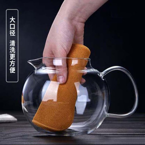 Manufacturer wholesale glass teapot heat-resistant filtered scented tea teapot thickened high-temperature resistant black tea tea set tea maker