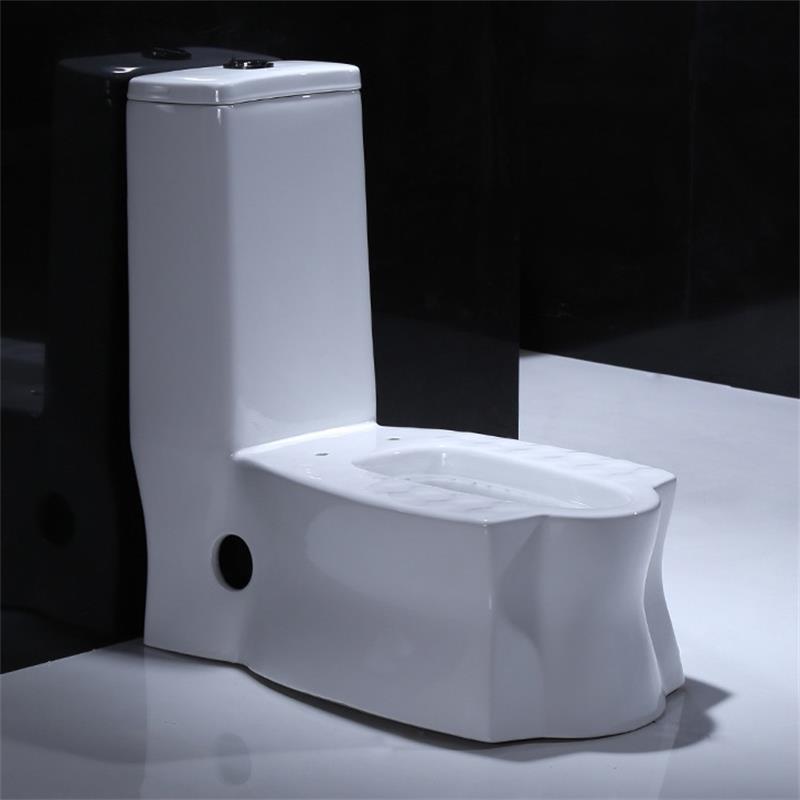 Guangdong cuclillas de doble propósito aseo de doble propósito Hotel en cuclillas inodoro de alto apoyo