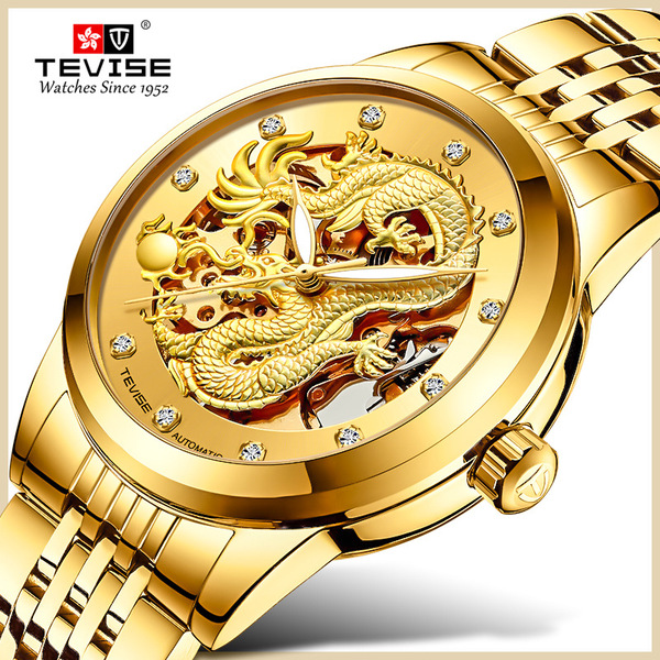 Waterproof mechanical swiss watch