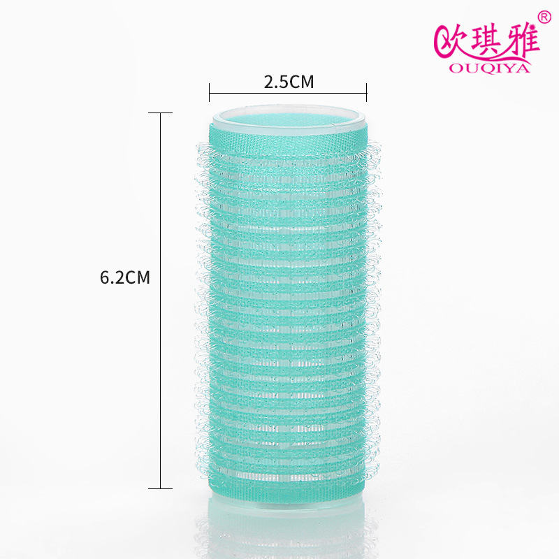 Amazon Hot Selling Curly Hair Artifact Air Bangs Curly Hair Roller Eight-character Lazy Pear Hair Roller Self-adhesive Hair Roller