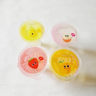 工厂发货 Hongkong KQL90克酒杯散装微冻粒果冻布丁 休闲食品代工