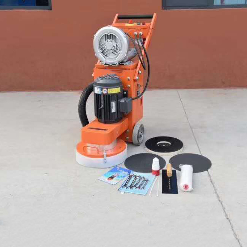 混凝土地面研磨机 路桥施工水泥路面抛光机 环氧地坪无尘打磨机