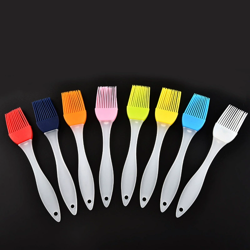 Силиконовая маленькая масляная щетка подметает тело