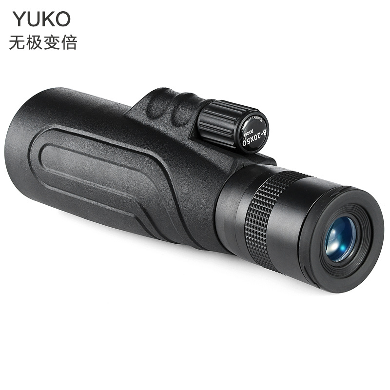 8-20x50 Monokulyar Teleskop Zoom Optik Cihaz