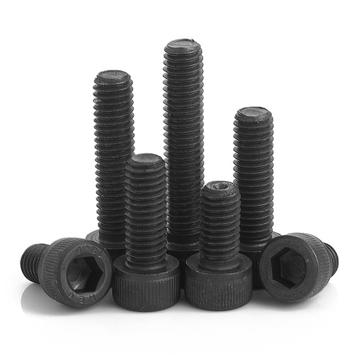 12.9 High Strength Cup Head Hexagon Bolts Fine Thread Screws M8|M10|M14 Full Thread Cylindrical Head Bolts Screws