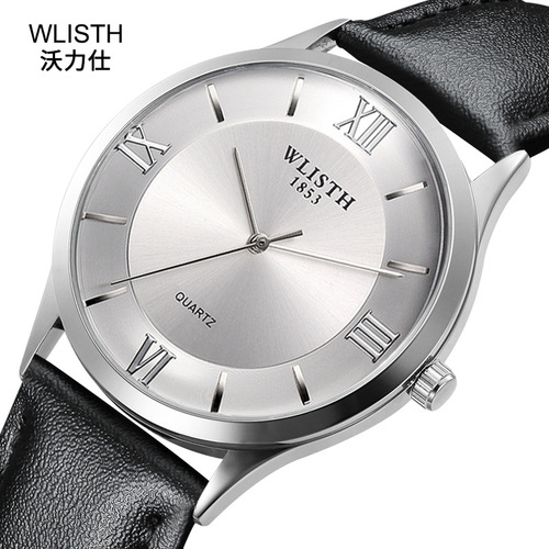 Watch Wallis men's watch fashion business watch waterproof belt watch wholesale dropshipping foreign trade watch men