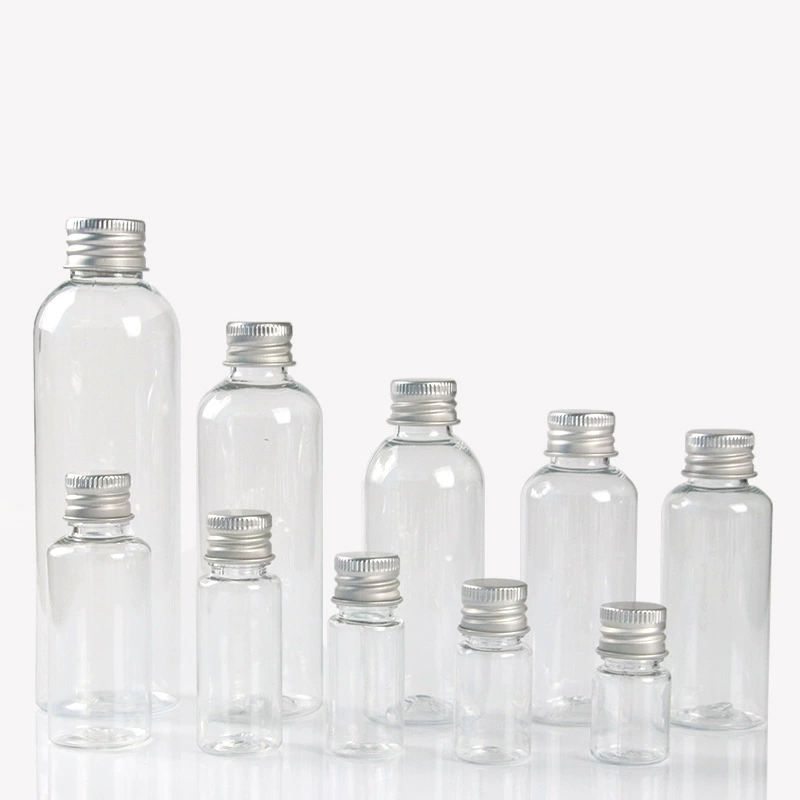 10 -1000 мл ПЭТ прозрачная Пластиковая Бутылка алюминиевая крышка бутылка жидкая бутылка образец бутылки ПЭТ Герметичная Бутылка рыболовная бутылка