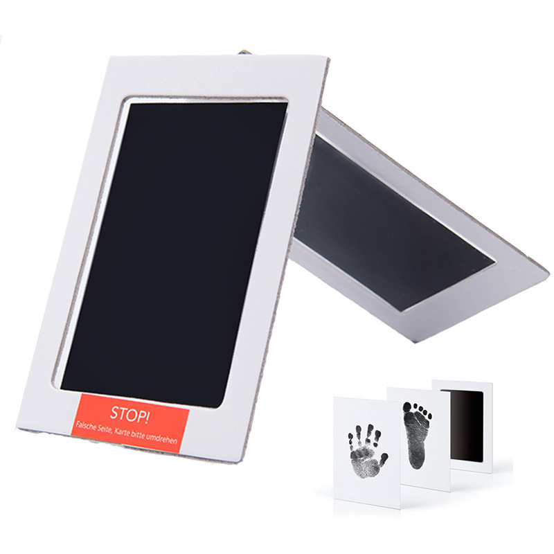 No-Wash Ink Photo Frame, Non-Contact Ink, Baby Hand and Foot Prints, Hand and Foot Prints, Baby Handprints, Newborn Gift