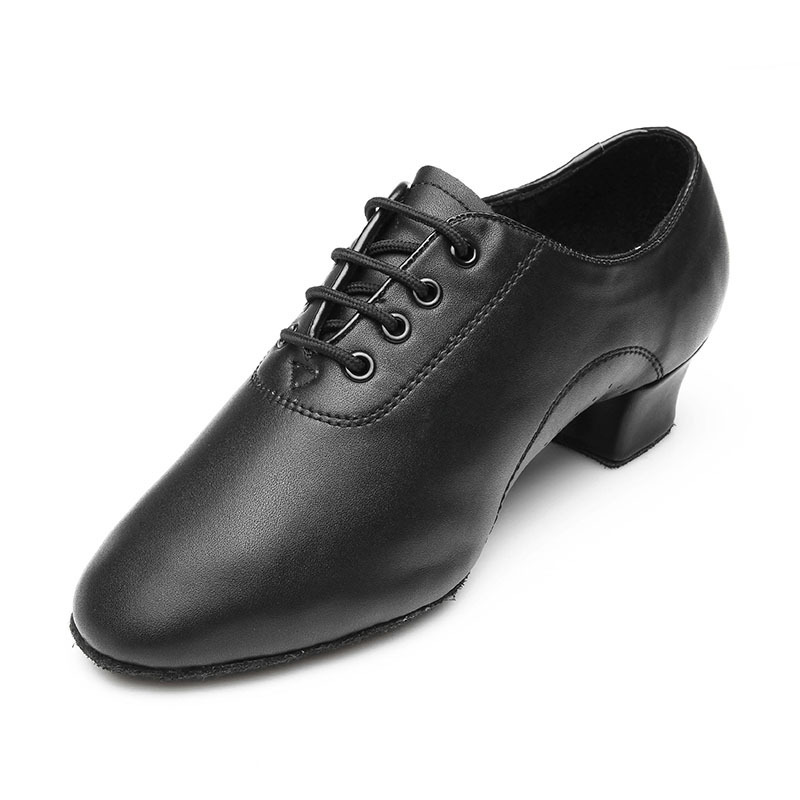 Men's Modern Shoes Latin Dance Shoes Ballroom Dance Square Dance Shoes Indoor Practice Shoes Black Teacher Shoes Wholesale