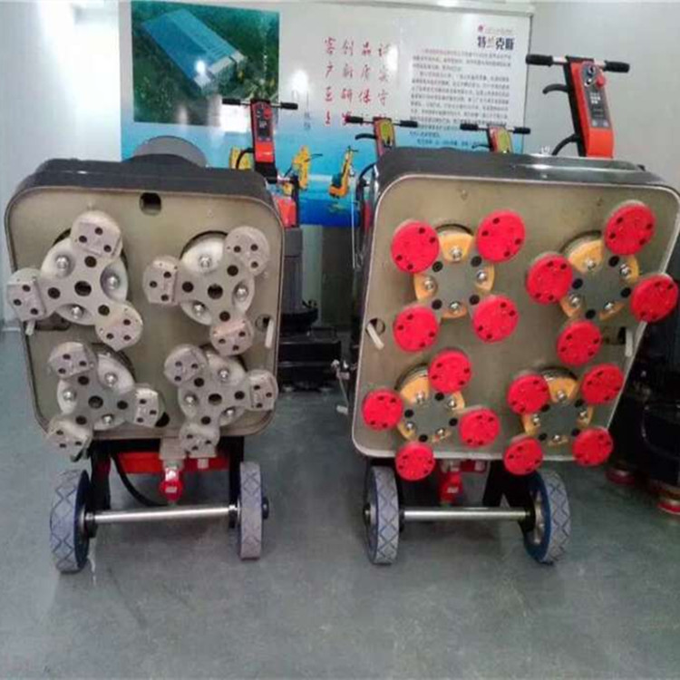 腾宇供应四盘研磨机 固化地坪研磨机厂家 地面研磨机