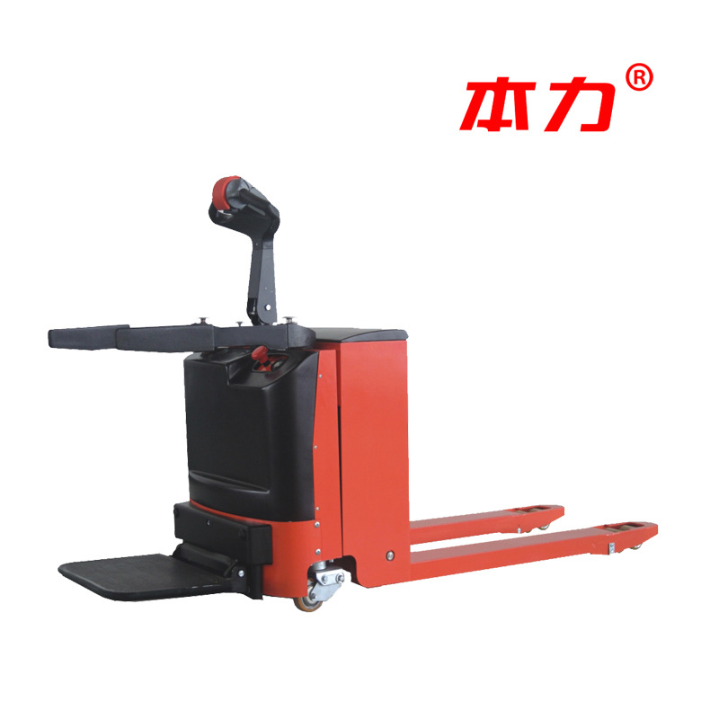 【搬运车】本力电动液压托盘|站驾步行||楼层|电梯集装箱搬运