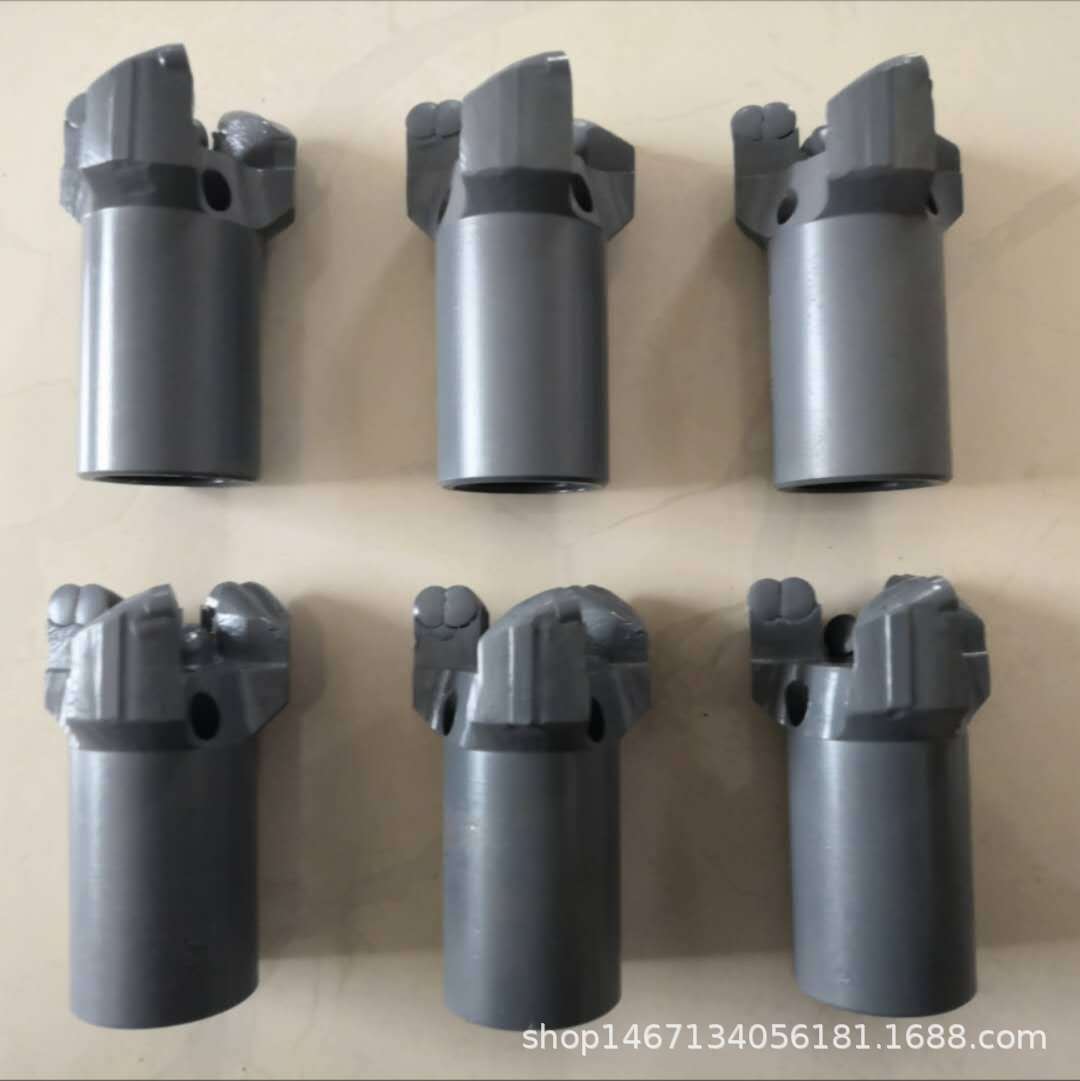 地质探水钻头  加强型三翼金刚石复合片钻头 批量加工