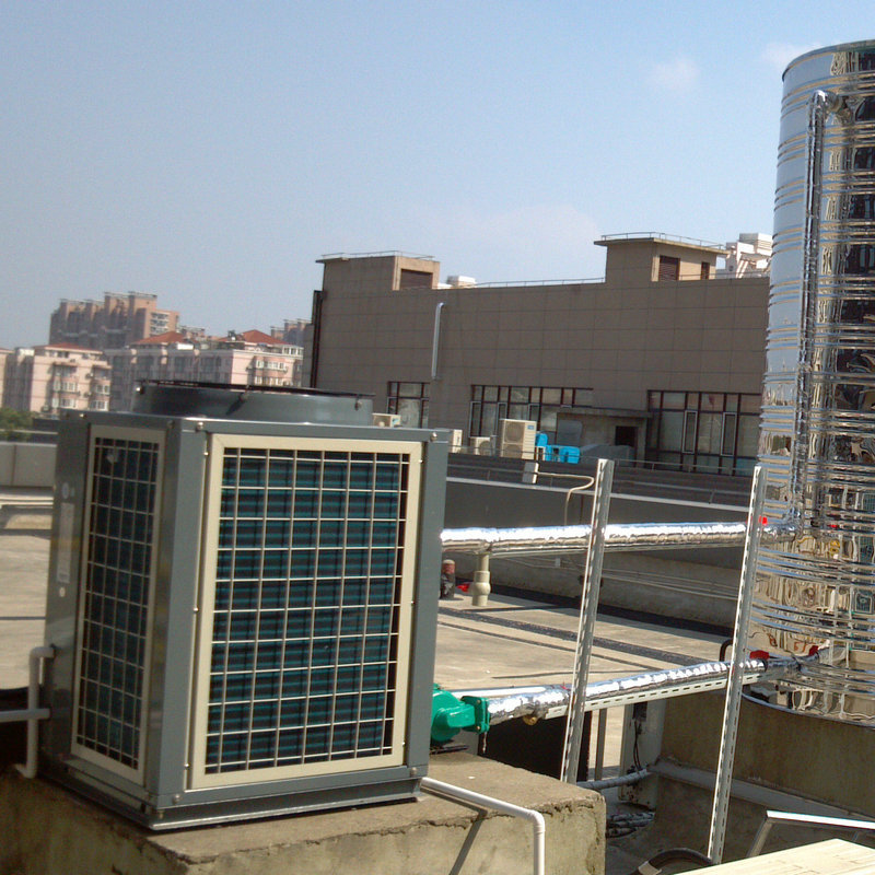 Hotel Installation Commercial Air Energy Heat Pump Air Source Equipment Sales Debugging Air Source Heat Pump Engineering System