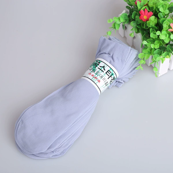 Polyester men's light gray (10 pairs)