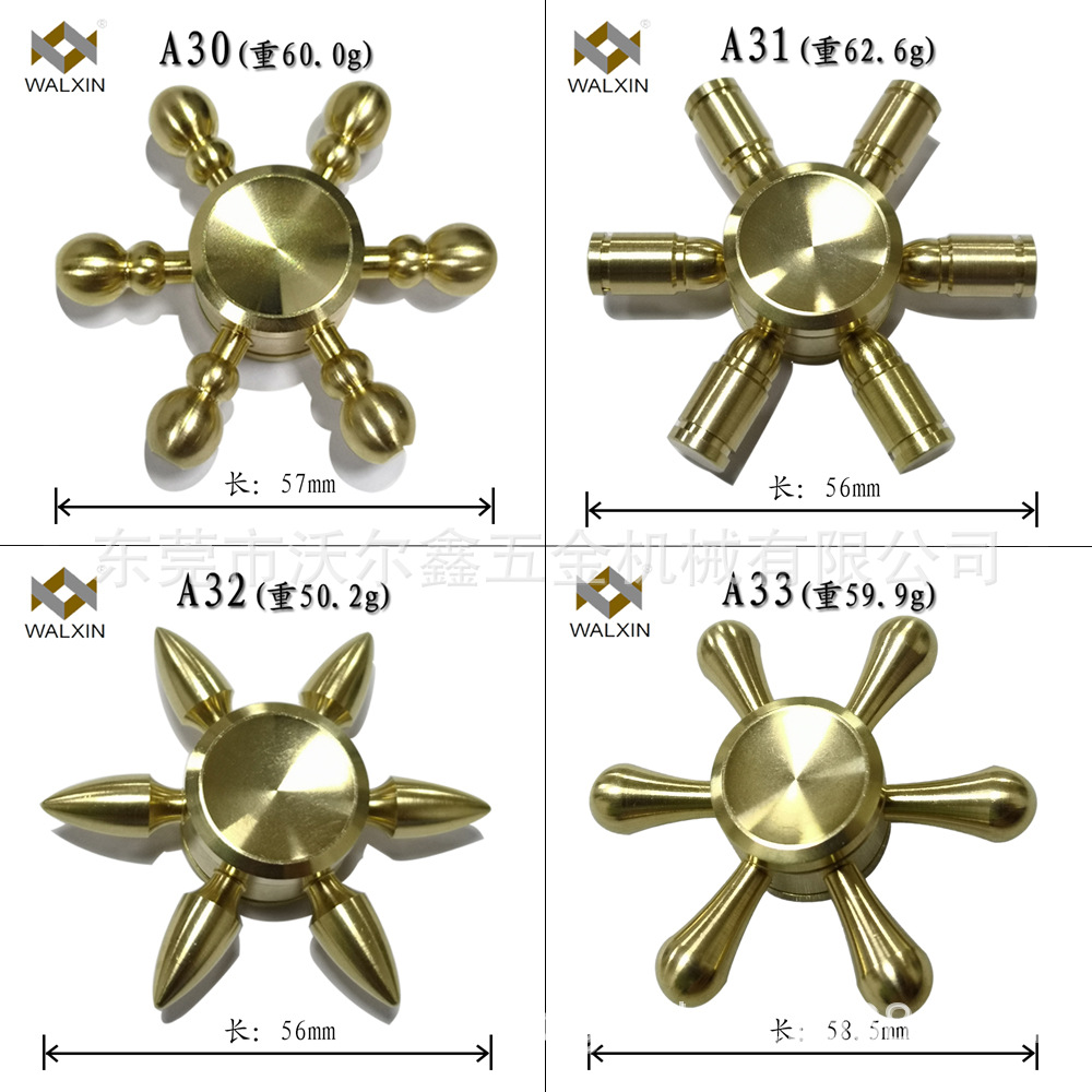 Small spinning top for finger