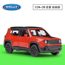 WELLY威利1：36吉普自由侠JEEP Renegade Trailhawk合金汽车模型