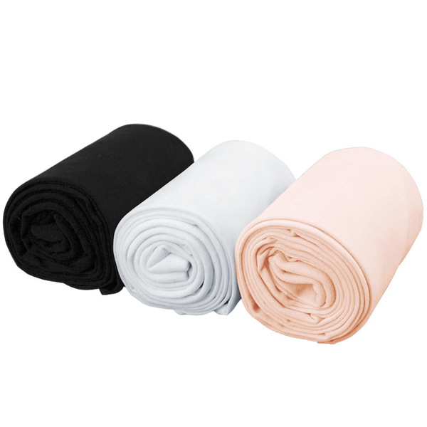 Children's thin white base ballet shoes