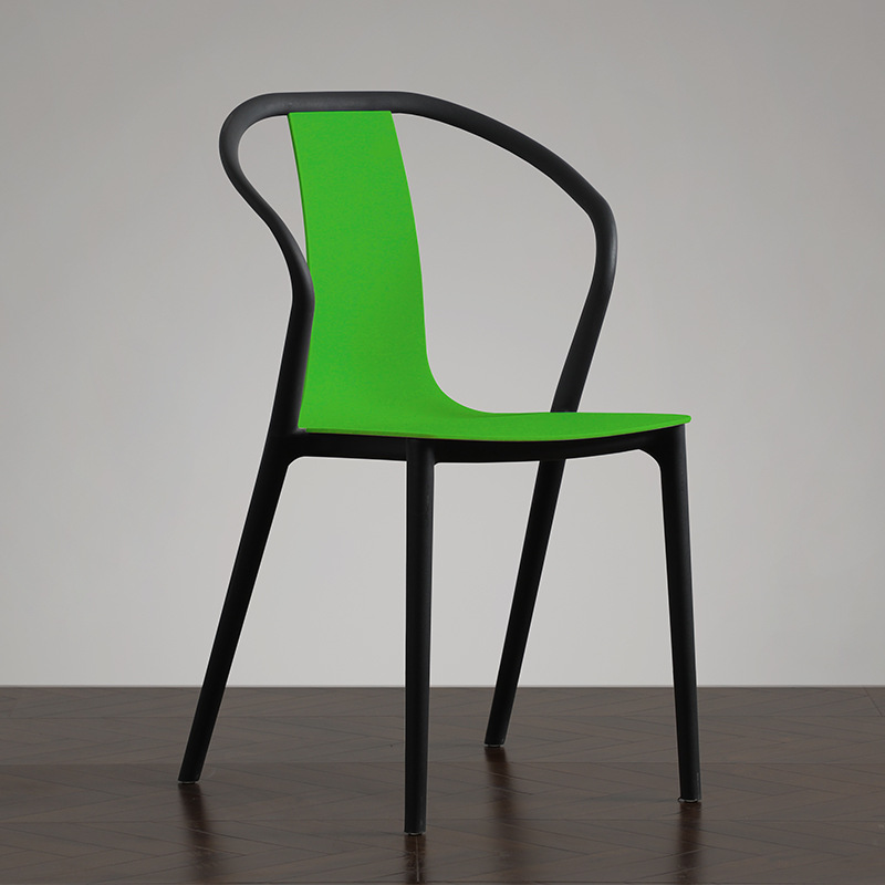 Simple moderno hogar creativo plástico nórdico Internet celebridad ins estilo Silla de comedor moda todo partido Silla de ocio Silla de respaldo