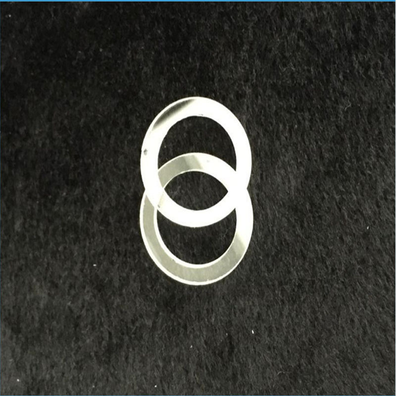 厂家直供 透明 磨砂石英环 石英玻璃 高纯度石英玻璃环 耐高温石