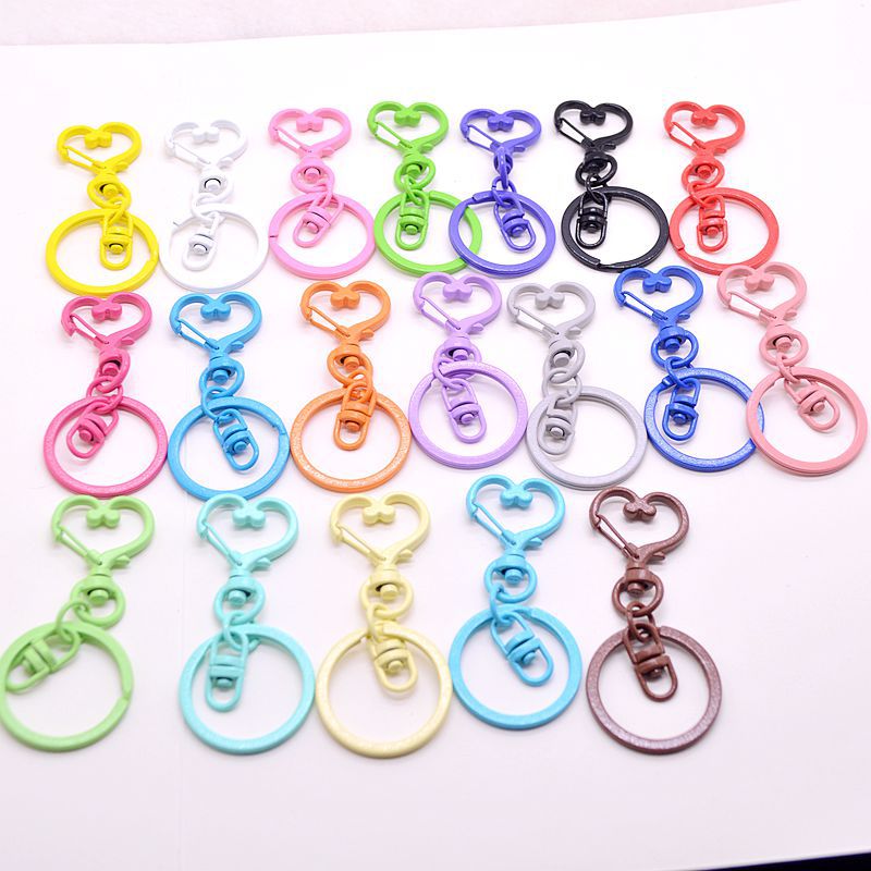 Keychain heart-shaped
