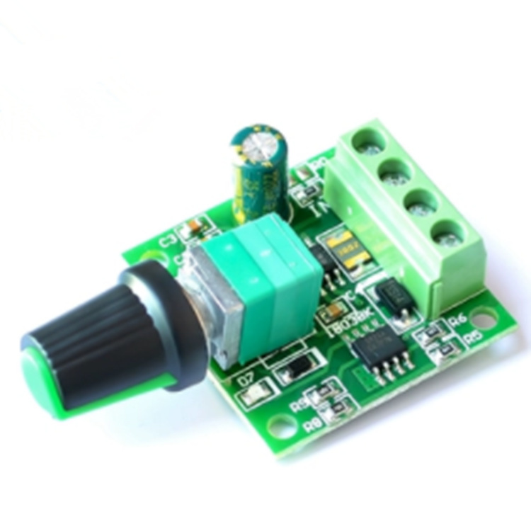 PWM直流电机调速器 2A调速开关 开关功能1803BK MW