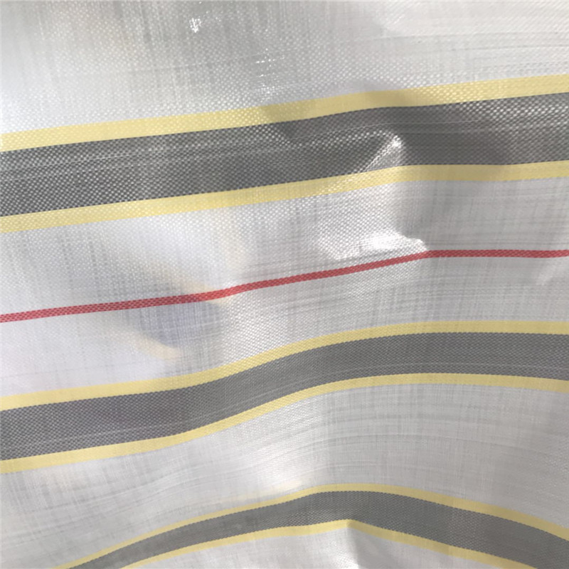 批发防雨篷布PE防晒彩条布布货车篷布 加厚防雨布 金包银汽车篷布