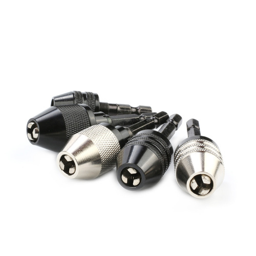 Multiple specifications 0.3-8mm three-claw hexagonal handle quick-change chuck 3.6 motor chuck electric screwdriver accessories