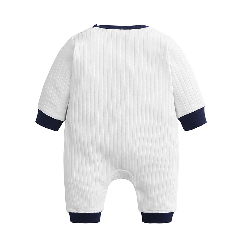Baby Jumpsuit with Gentleman's Bow Tie, Newborn Romper, Cotton Baby Clothes, One-Piece Dropshipping