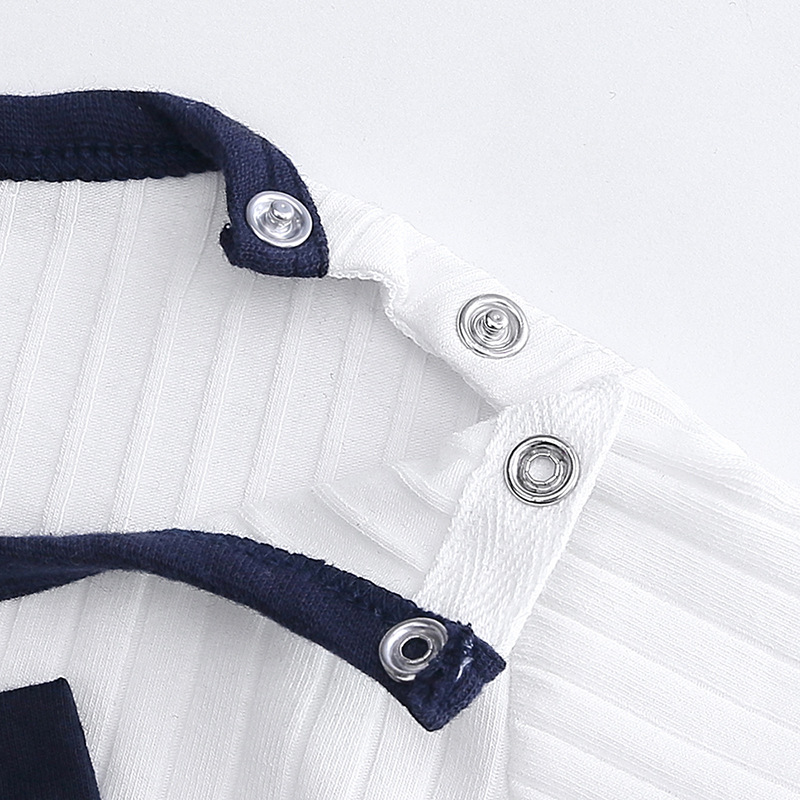 Baby Jumpsuit with Gentleman's Bow Tie, Newborn Romper, Cotton Baby Clothes, One-Piece Dropshipping