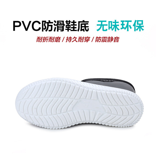 Cross-border non-slip waterproof rain boots men's mid-calf rain boots thickened plastic water shoes fishing kitchen car wash fishing water boots