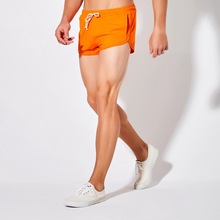 纯棉短裤男 健身深蹲短裤 跨栏三分裤 田径马拉松跑步裤子 运动裤