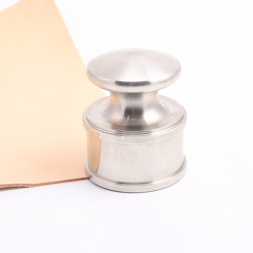 Pure copper skin hand-pressed leather DIY leather tool leather press for embossing 0.9-1Kg leather art leather carving tool