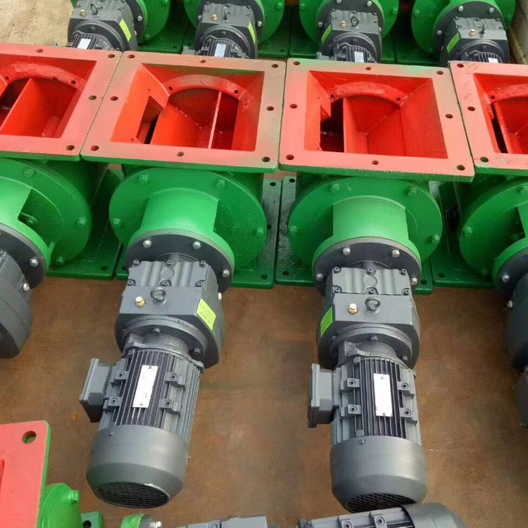 链条星型卸料器闭风器厂家电动旋转给卸料关风机锁风阀现货供应