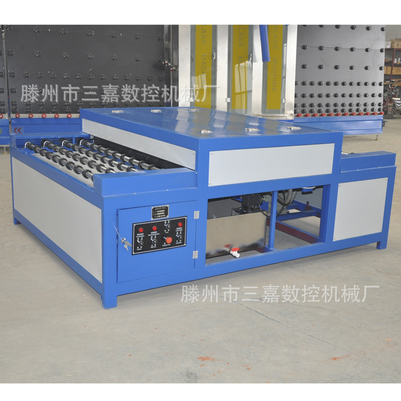 High quality and high efficiency horizontal glass cleaning machine glass cleaning and drying equipment cleaning machine
